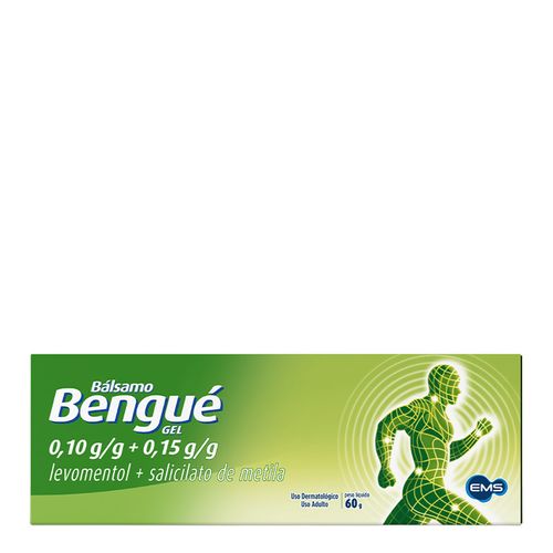 Analgésico, Antirreumático, Relaxante Muscular E Anti-Inflamatório Bálsamo Bengué 0,10G + 0,15G 60G Gel