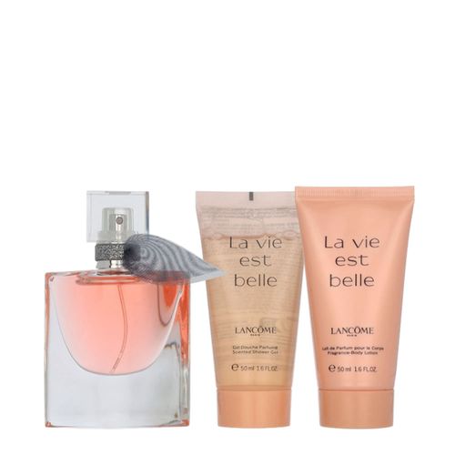 Kit Lancôme La Vie Est Belle Feminino - Edp 50ml + SG 50ml + LC 50ml NULO Kit Lancôme La Vie Est Belle Feminino - Edp 50ml + SG 50ml + LC 50ml NULO