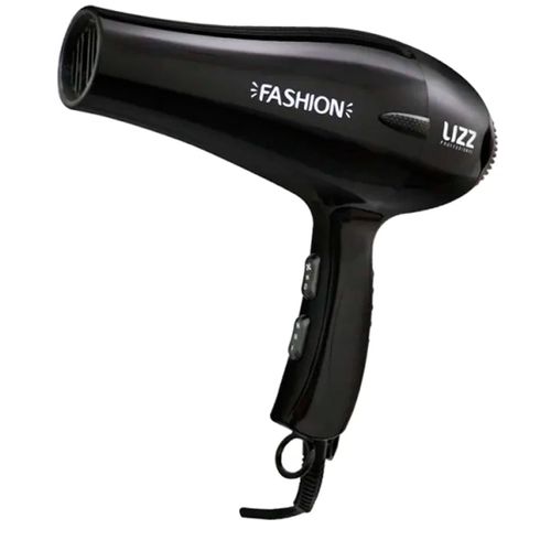 Lizz Professional Fashion Preto 2200W - Secador de Cabelos 220v NULO 220V