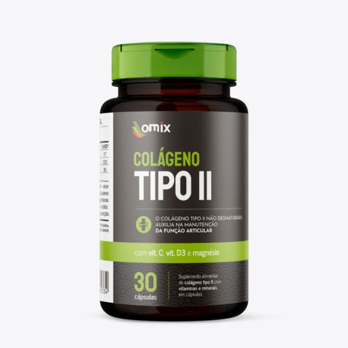 Colágeno Tipo II Omix 30cáps Colágeno Tipo II Omix 30cáps