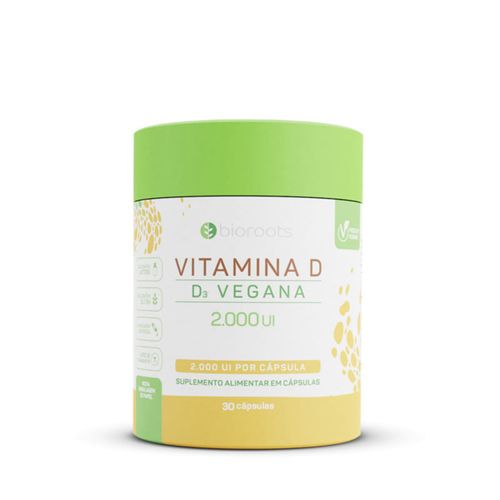 Vitamina D Bioroots 2000ui 30Cáps Vitamina D Bioroots 2000ui 30Cáps