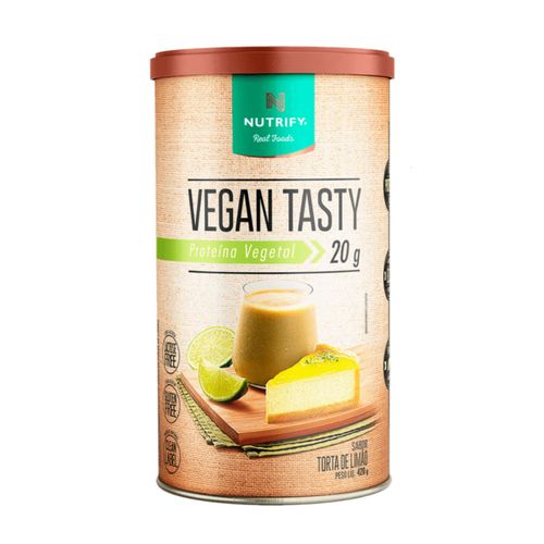 Vegan Tasty Torta de Limão Nutrify 420g Vegan Tasty Torta de Limão Nutrify 420g