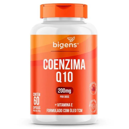 COENZIMA Q10 200MG + VITAMINA E 60 CAPSULAS BIGENS