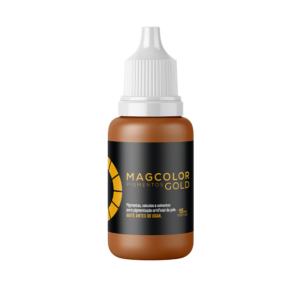 Pigmento Mag Colors Gold 10ml Cor Castanho Claro