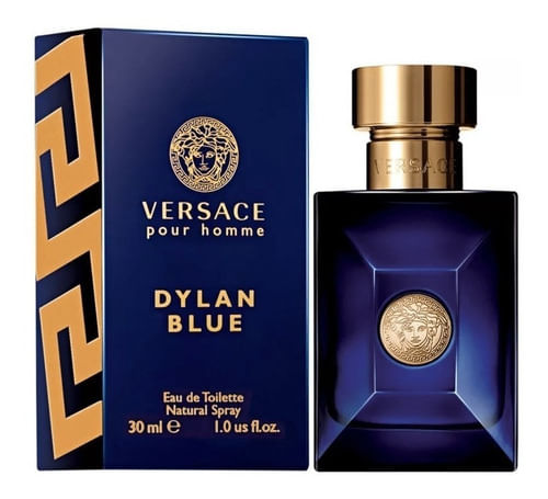 Dylan Blue Pour Homme Versace Perfume Masculino Eau de Toilette 30ml