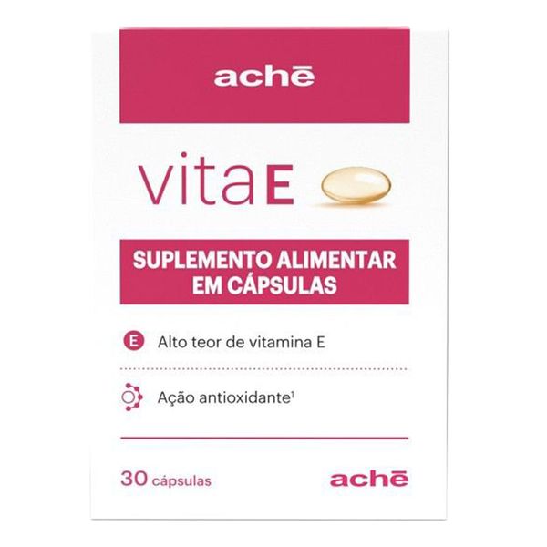 Vitamina E Vita E 400 30 Cápsulas