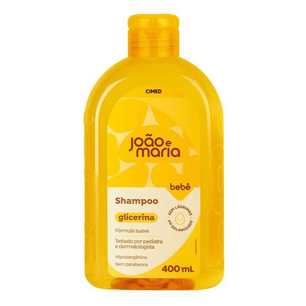 Shampoo João e Maria Baby Glicerina 400ml