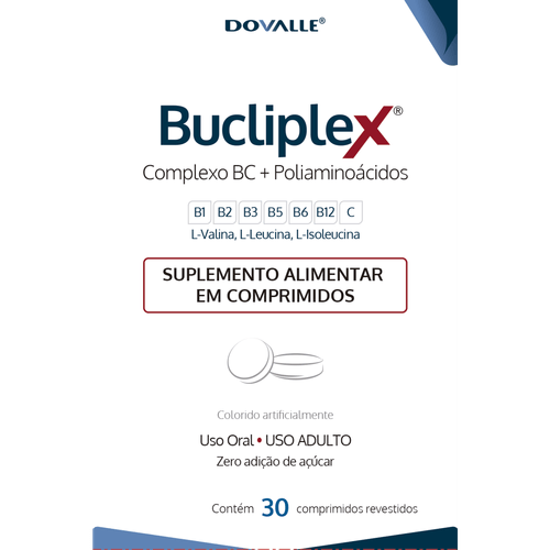 Bucliplex c/ 30 Comprimidos Bucliplex c/ 30 Comprimidos
