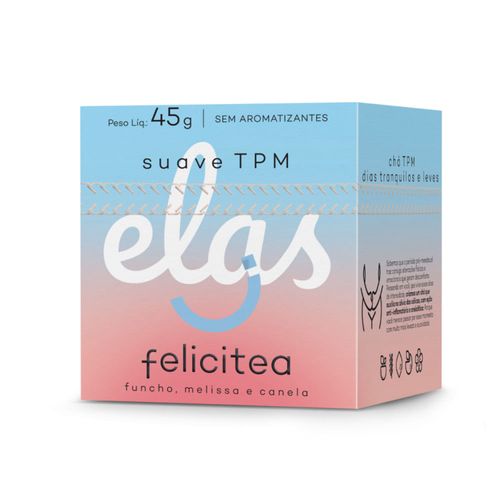 Chá Suave Tpm Felicitea 15 Saches 45g Chá Suave Tpm Felicitea 15 Saches 45g