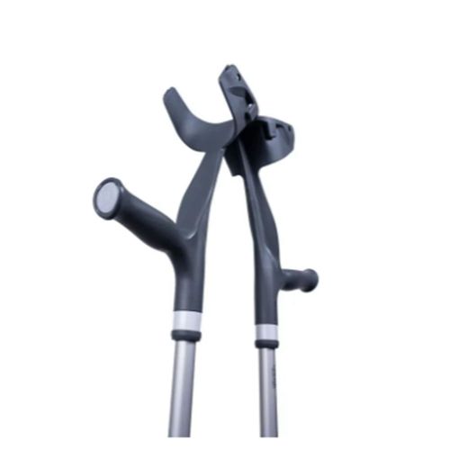 Muleta Canadense Fixa Mercur Cinza Par Único