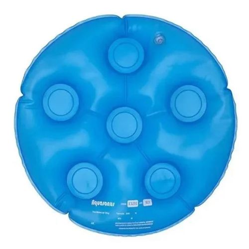 Almofada Aquasonus Assento Caixa de Ovo Anti Escara Gel Redonda Sem Orificio Almofada Aquasonus Assento Caixa de Ovo Anti Escara Gel Redonda Sem Orificio