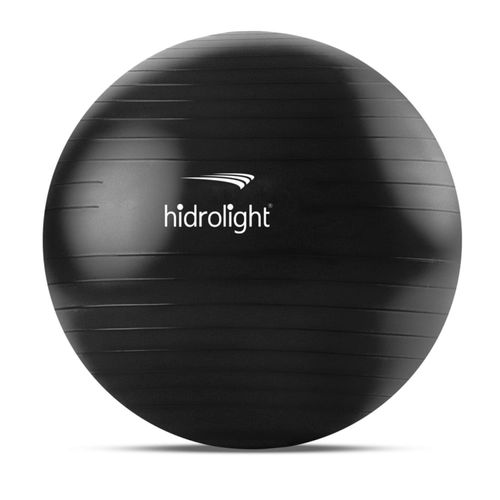 Bola de Exercicio Hidrolight Preta 85cm Único