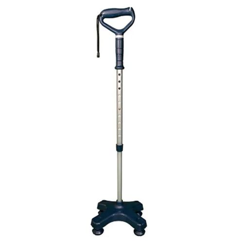 Bengala Mercur 4 Pontas Com Apoio Azul Escuro Capacidade 100 Kilos Único