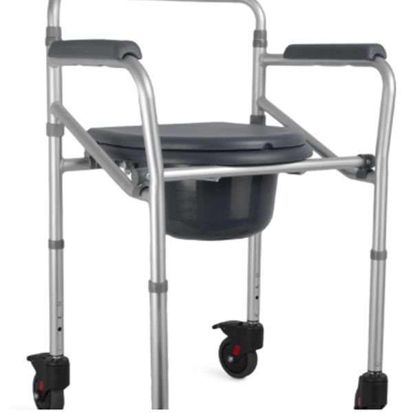 Cadeira de Banho Aluminio Desmontável Hidrolight 100Kg Único