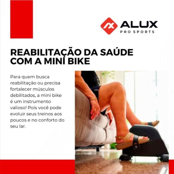 Mini Bike Pedalinho Alux Fisio 1 Único