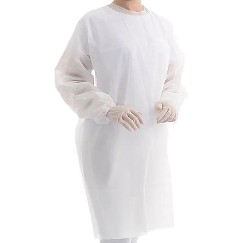 Avental TNT Descartável Branco Gramatura 20 - unidade Avental TNT Descartável Branco Gramatura 20 - unidade