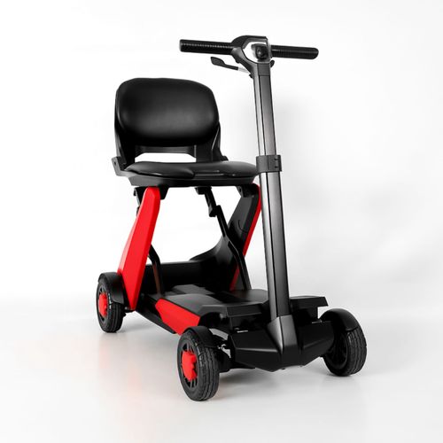 Scooter Dobrável Easy Go Power Lite - Vermelha Scooter Dobrável Easy Go Power Lite - Vermelha