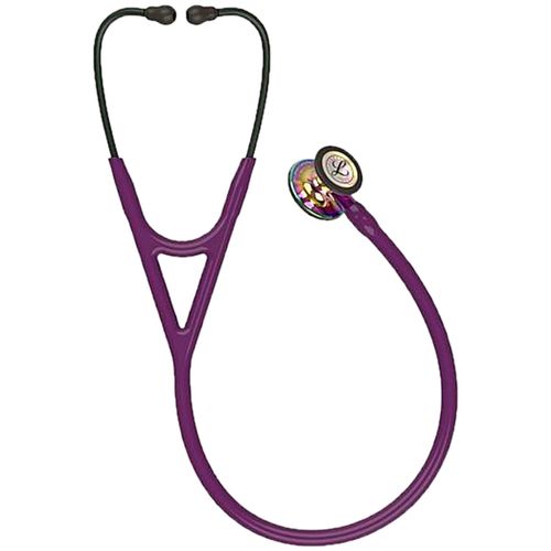 Estetoscópio Littmann Cardiology IV - Roxo com Rainbow e Conector Violeta 6239