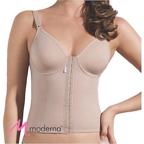 Corpete Feminino com Abertura Frontal 3013 Cinta Moderna Tam 46 Chocolate Corpete Feminino com Abertura Frontal 3013 Cinta Moderna Tam 46 Chocolate