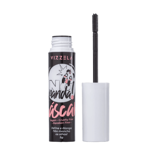 Vizzela Cosméticos No Panda Preta - Máscara para Cílios 5g Black Vizzela Cosméticos No Panda Preta - Máscara para Cílios 5g Black