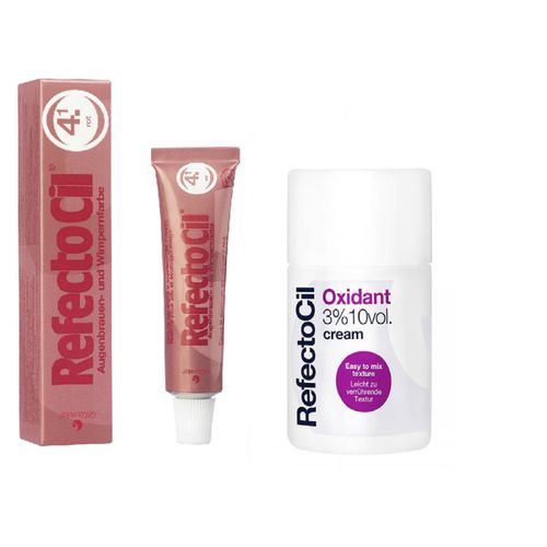 Refectocil Tintura Vermelho 4.1 e Oxidante Creme 100 ml Refectocil Tintura Vermelho 4.1 e Oxidante Creme 100 ml