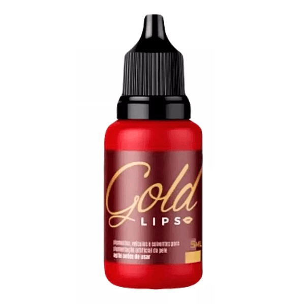 Pigmento MagColor Gold Line Lips para Lábios - Pimenta