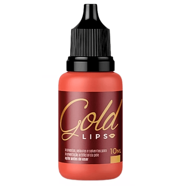 Pigmento Mag Color Gold Line Lips para Lábios - Cacau