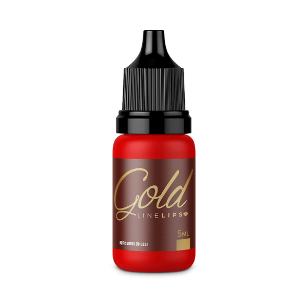 Pigmento MagColor Gold Line Lips para Lábios - Pitanga
