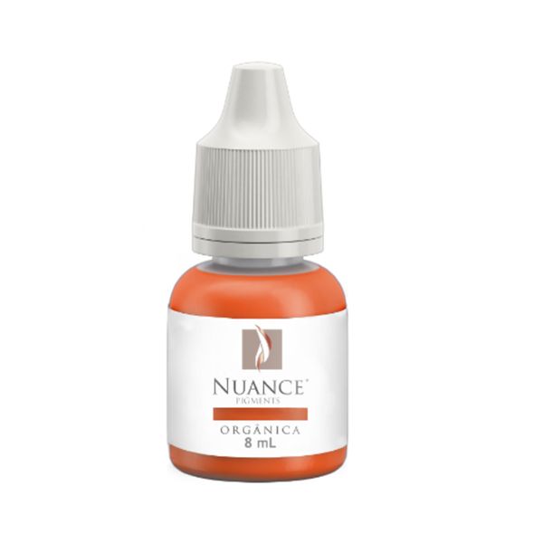 Nuance Pigmento Orgânico Orange Mod Micropigmentação 8ml