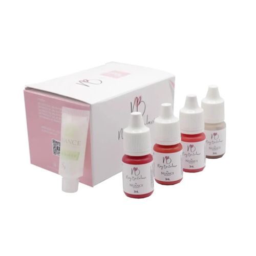 Kit Nay Bertolassi By Nuance - Pigmentos de Micropigmentação Labial