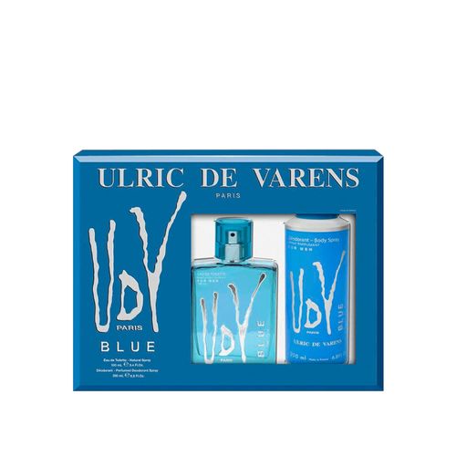 Kit Ulric de Varens UDV Blue Masculino - Eau de Toilette 100ml + Desodorante 200ml Kit