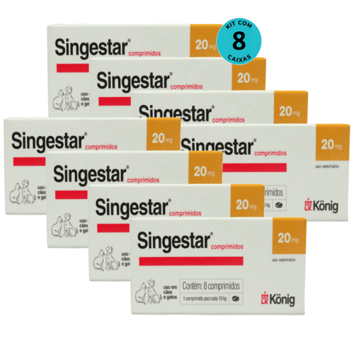 Kit Anticoncepcional Singestar König c/ 8 Comprimidos C/ 8 unidades