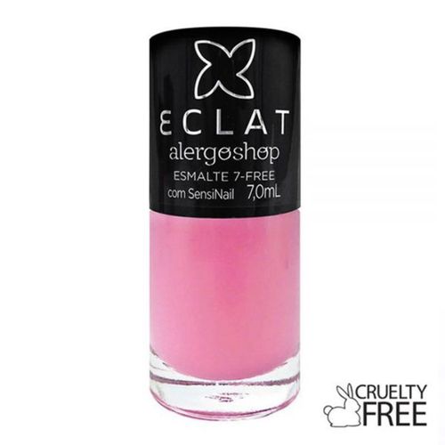 Base Para Unhas Fracas Eclat Alergoshop 7ml 7ml rosa