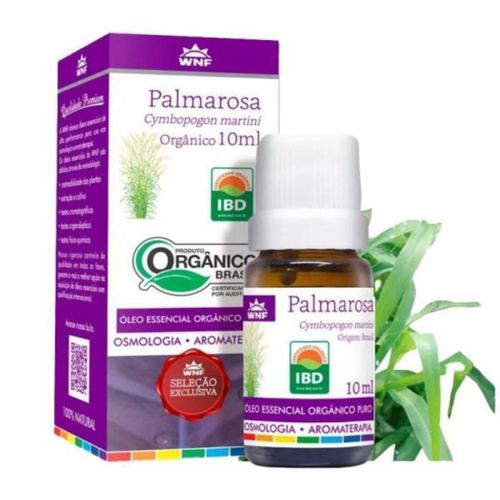 Óleo Essencial Palmarosa WNF 10ml