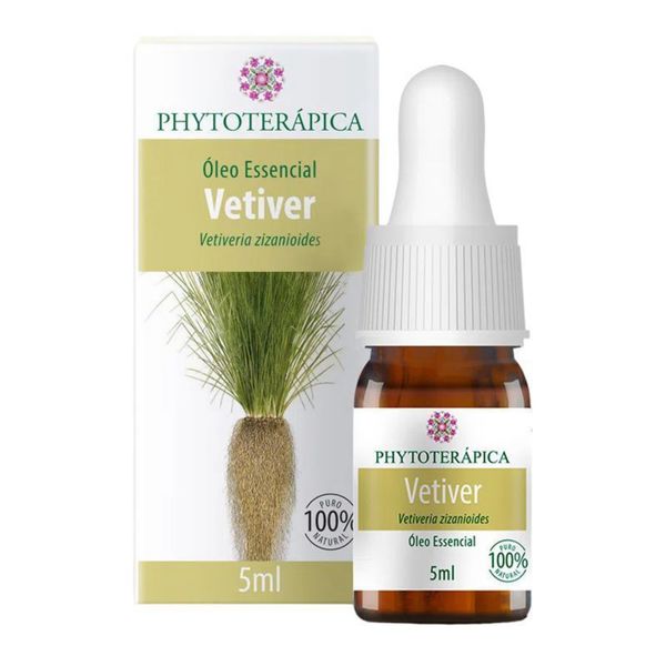 Óleo Essencial de Vetiver Phytoterápica 5ml