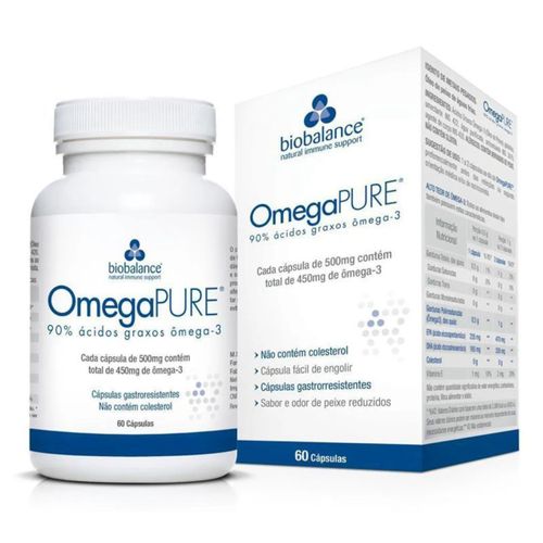 Omegapure 500mg 60 cápsulas