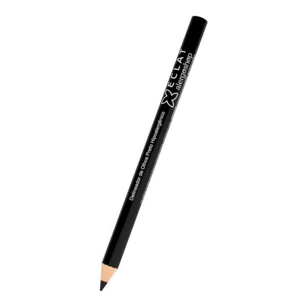 Lápis para Olhos Hipoalergênico Eclat Alergoshop Preto