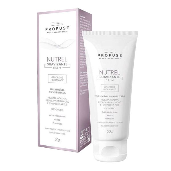 Balm Gel Creme Hidratante Profuse Nutrel Peles Sensíveis 50g