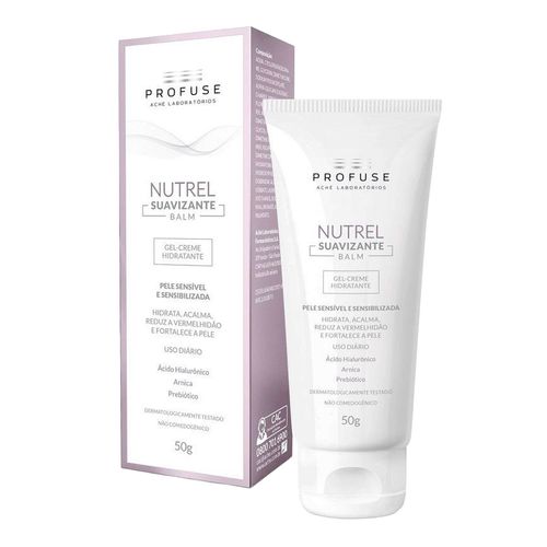 Balm Gel Creme Hidratante Profuse Nutrel Peles Sensíveis 50G