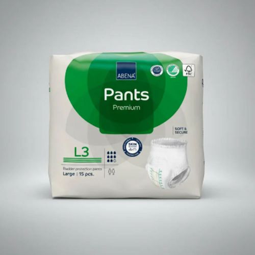 Fralda Geriatrica Abena Pants Premium L3 com 15 unds Único Único