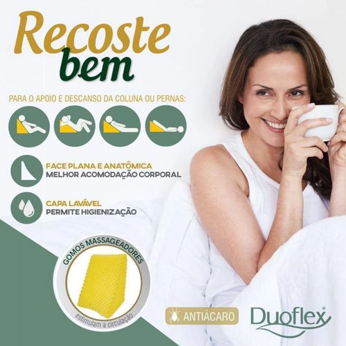 Almofada Triangular Recoste Bem Duoflex