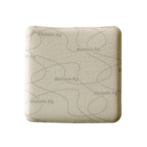 Kit Curativo Biatain Ag Espuma Com Prata Não Adesivo 10x10 - 5 Unidades