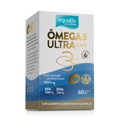 Ômega 3 Ultra Caps Equaliv 60caps Ômega 3 Ultra Caps Equaliv 60caps