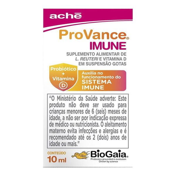 Suplemento Alimentar Provance Imune 10ml Suspensão Gotas
