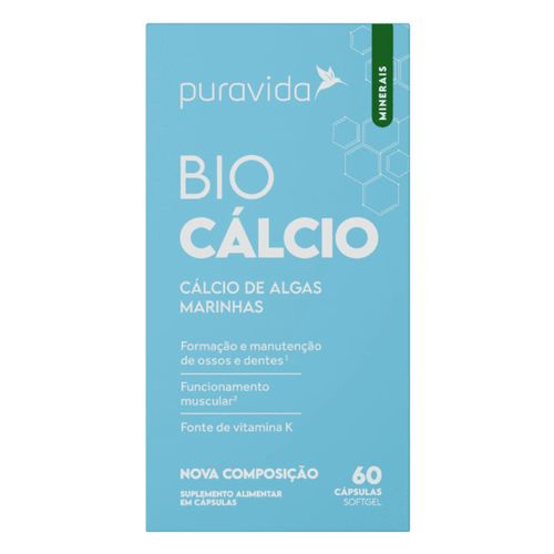 Bio Cálcio Puravida 60caps Bio Cálcio Puravida 60caps