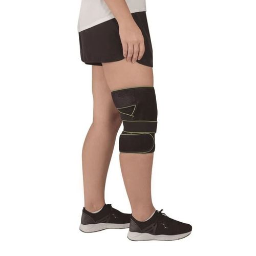 Joelheira Ajustável com Hastes e Cintas de Compressão