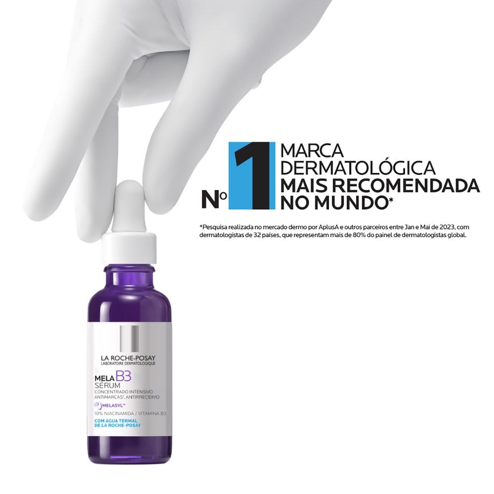 Sérum Facial Antimanchas La Roche-Posay Mela B3 30ml - Drogaria
