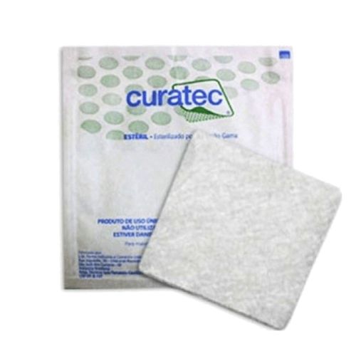 Curatec Alginato De Cálcio Com Sódio Unidade 10x10 cm branco