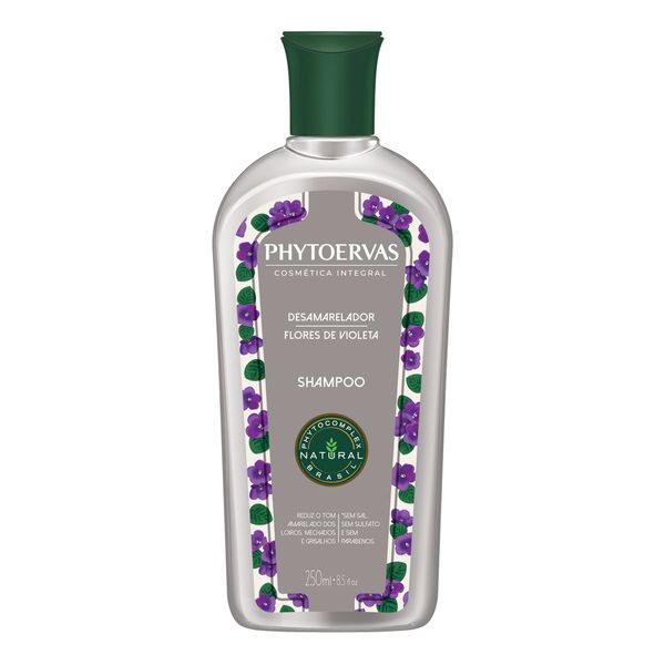 Shampoo Desamarelador Phytoervas Flores de Violeta 250ml