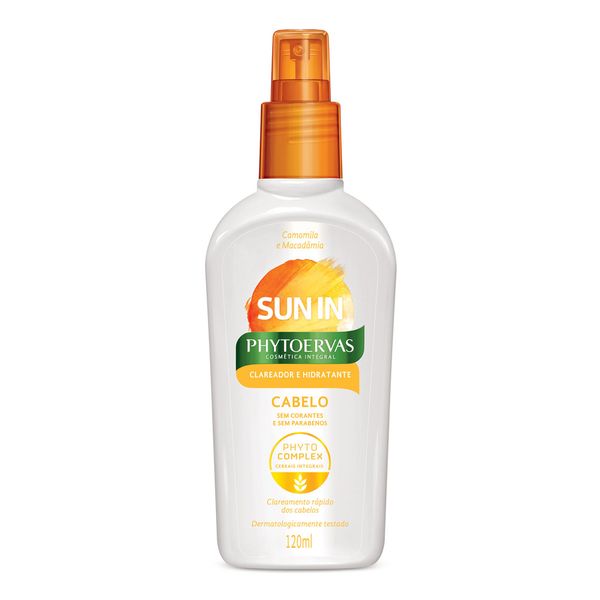 Spray Clareador e Hidratante Capilar Phytoervas Sun In 120ml
